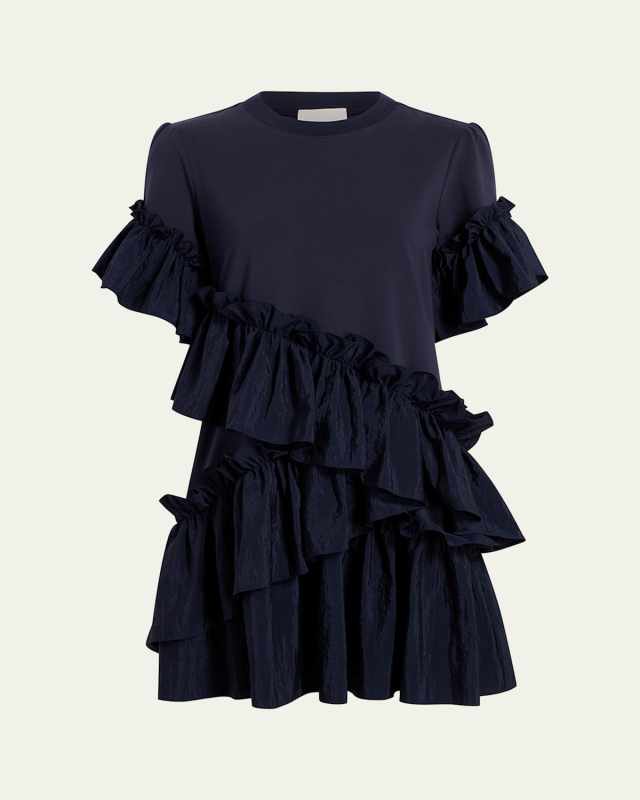 Kendria Ruffle Mini Dress
